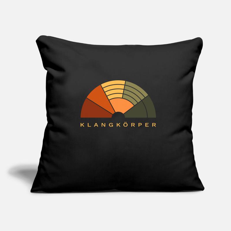 Klangkörper Chor Orchester Layout Sitzplan Retro Sofakissenbezug 45 x 45 cm