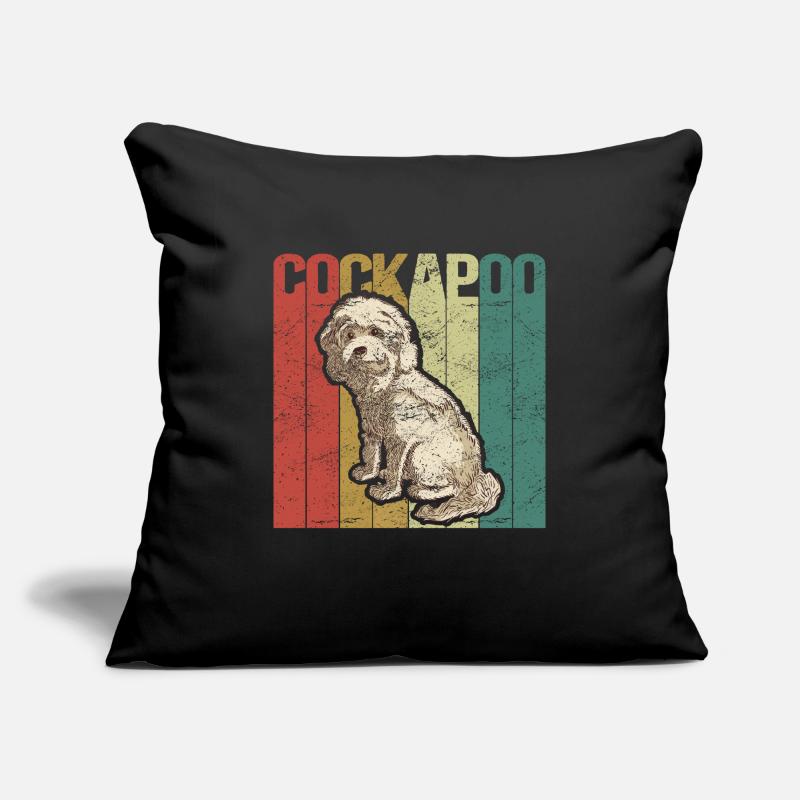 Cockapoo Hunde | Cockerpoo Spoodle Geschenk Sofakissenbezug 45 x 45 cm