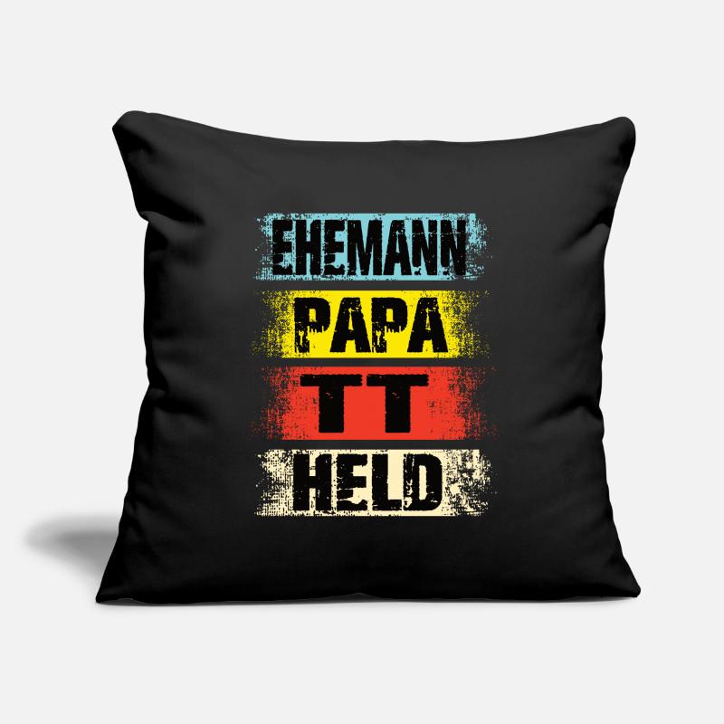 Ehemann Papa Pferde Held Sofakissenbezug 45 x 45 cm