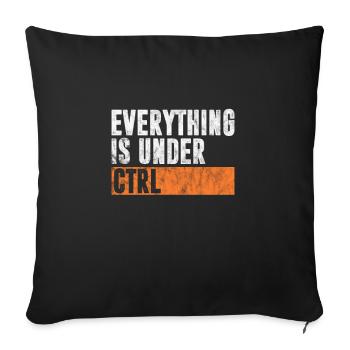 Computer Nerd PC Programmer Computer Science Gift - Sofa pillowcase 17,3'' x 17,3'' (45 x 45 cm) - black - Front