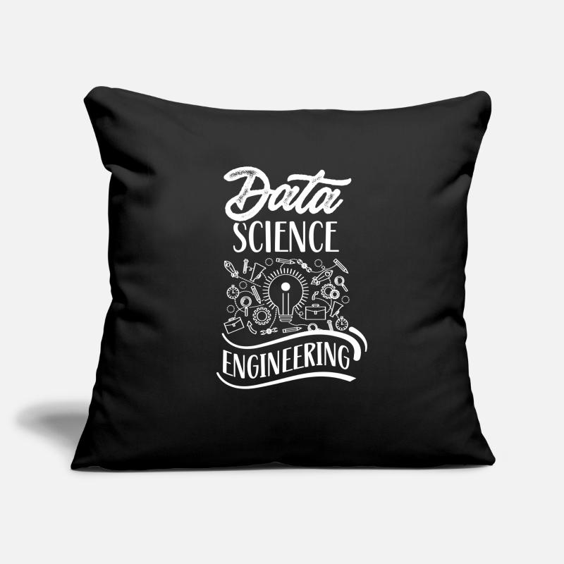 Data Science Data Science Data Data Analyst Sofa pillowcase 17,3'' x 17,3'' (45 x 45 cm)