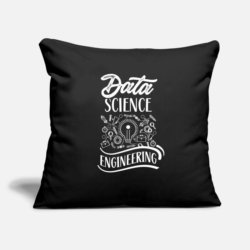 Data Science Data Science Data Data Analyst Sofa pillowcase 17,3'' x 17,3'' (45 x 45 cm)