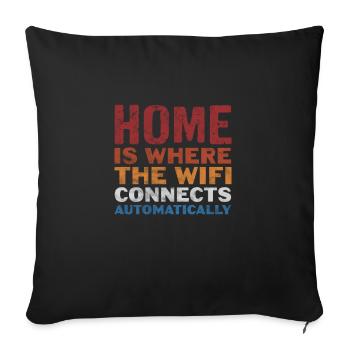 Computer Nerd PC Programmer Computer Science Gift - Sofa pillowcase 17,3'' x 17,3'' (45 x 45 cm) - black - Front