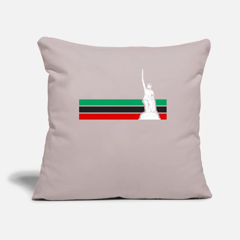Hermann Monument Arminius Lippe Detmold Sofa pillowcase 17,3'' x 17,3'' (45 x 45 cm)