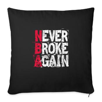 Motivation Motiver Carrière Dire Cadeau - Housse de coussin décorative 45 x 45 cm - noir - Devant