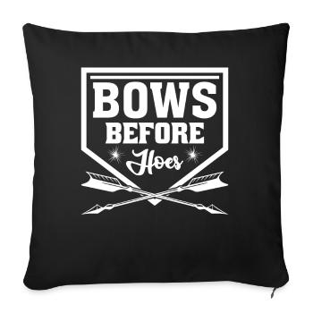 Longbow Archer 3D Archery - Sofa pillowcase 17,3'' x 17,3'' (45 x 45 cm) - black - Front