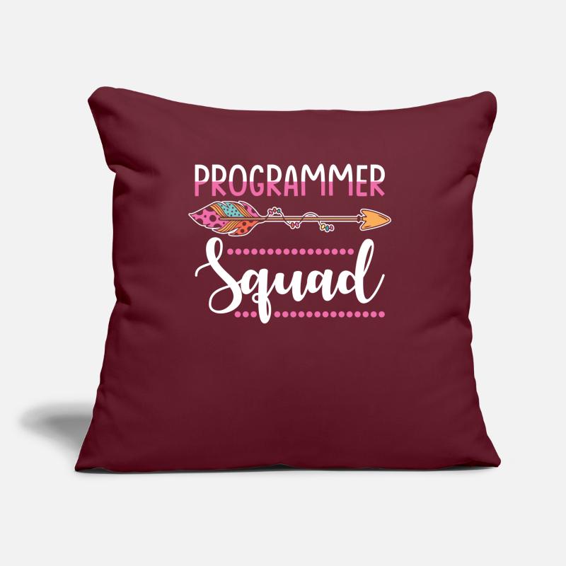 Programmer Group Women Team Sofa pillowcase 17,3'' x 17,3'' (45 x 45 cm)