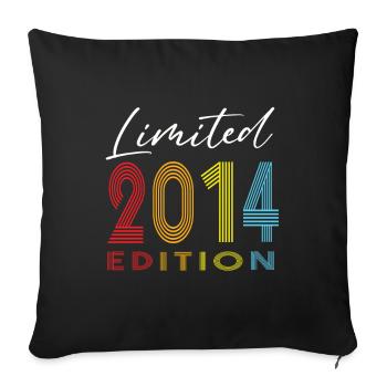 Édition limitée 2014 - Housse de coussin décorative 45 x 45 cm - noir - Devant