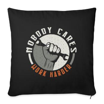Mechanic Profession Automotive Mechanic Car Funny Saying - Sofa pillowcase 17,3'' x 17,3'' (45 x 45 cm) - black - Front
