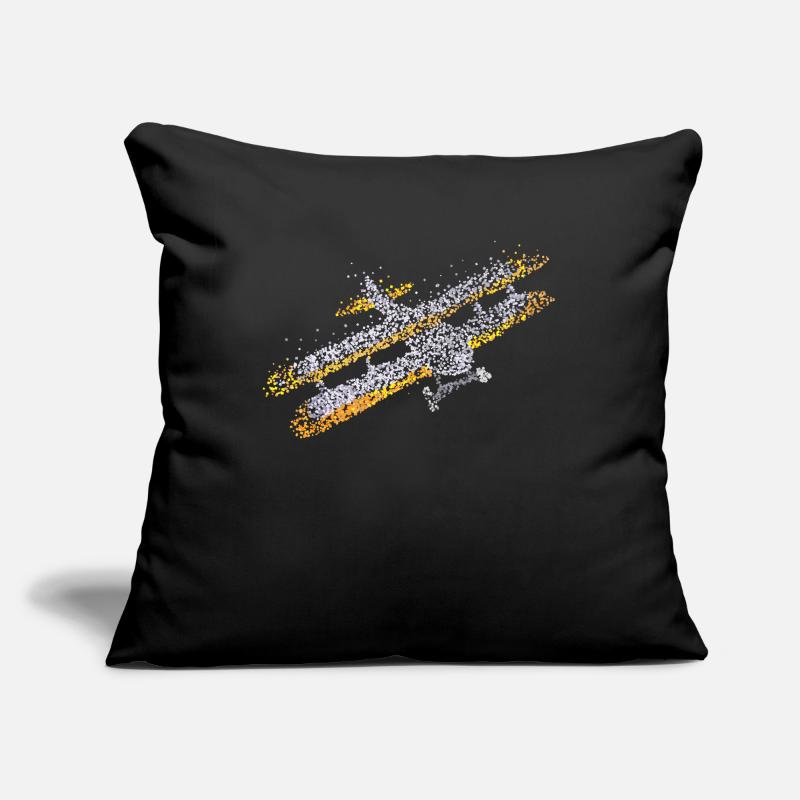 Modèle réduit d’avion RC Avion télécommandé Housse de coussin décorative 45 x 45 cm