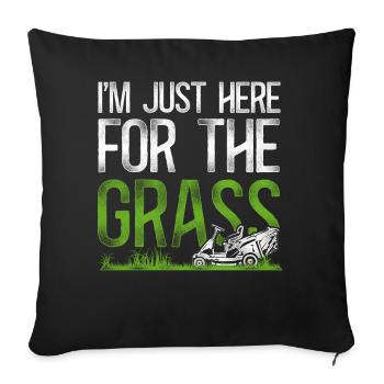 Landscaper Landscaping Landscape - Sofa pillowcase 17,3'' x 17,3'' (45 x 45 cm) - black - Front