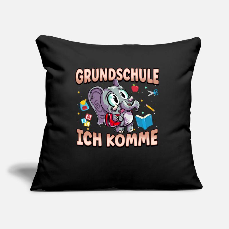 Grundschule Ich Komme Ein Schulkind Einschulung Sofakissenbezug 45 x 45 cm