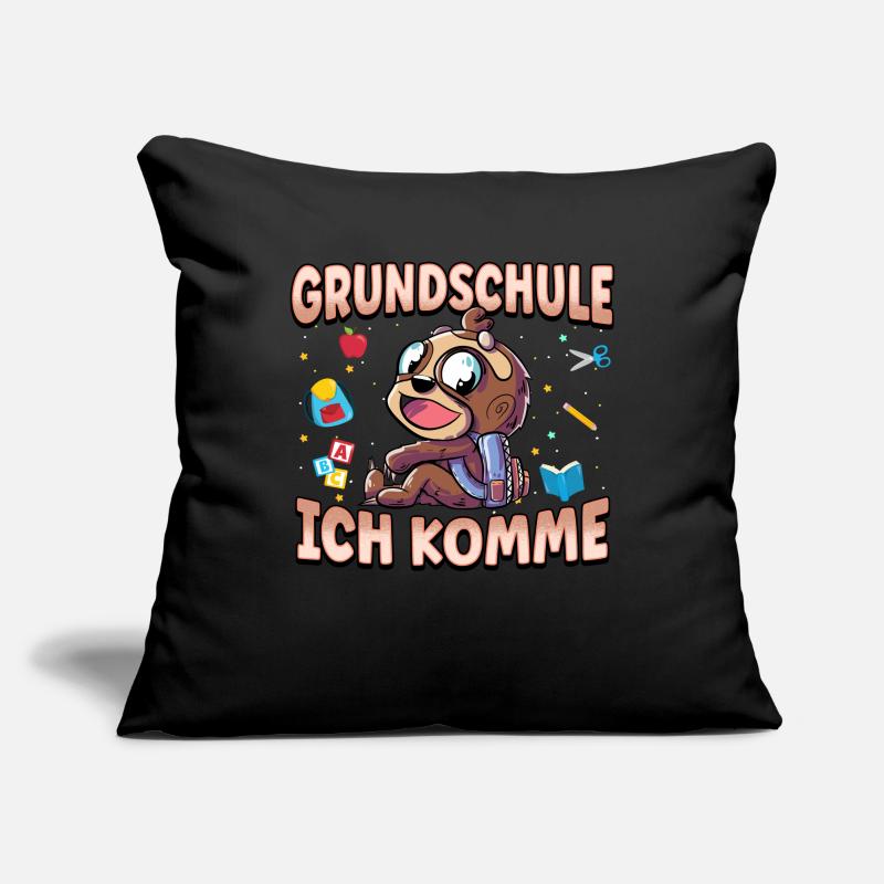 Grundschule Ich Komme Ein Schulkind Einschulung Sofakissenbezug 45 x 45 cm