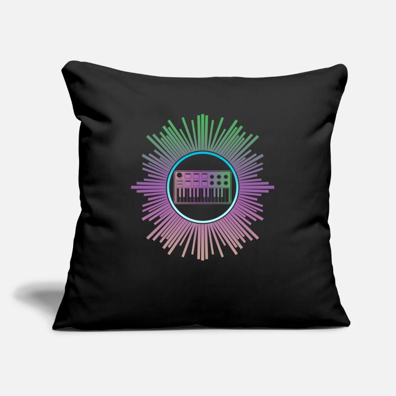 Synthesizer Synth Modular Synthesizers Sofa pillowcase 17,3'' x 17,3'' (45 x 45 cm)