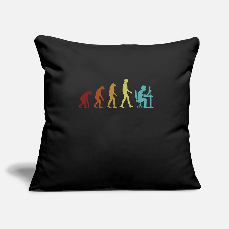 Programmer Evolution Softwareingenieur Coder Sofakissenbezug 45 x 45 cm