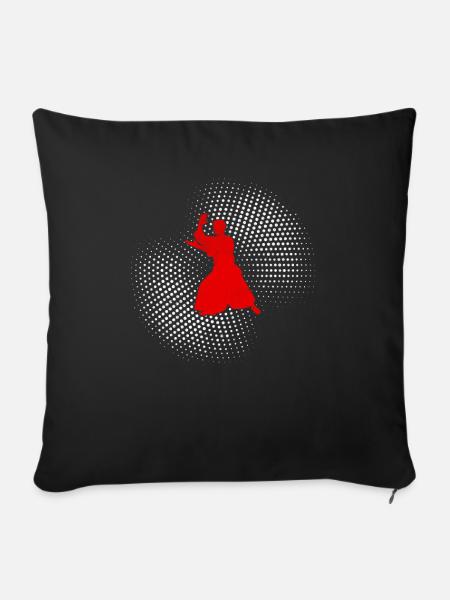 Aikido - Sofakissenbezug 45 x 45 cm - Schwarz