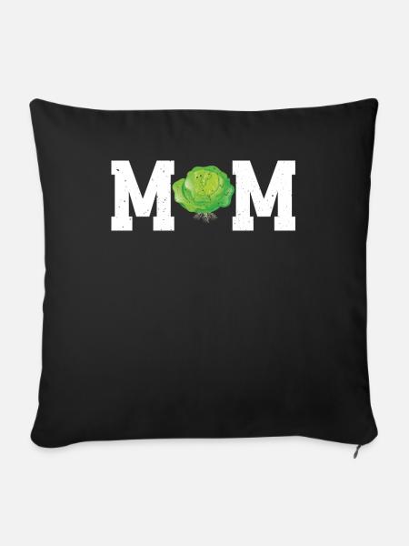 Kohl Mama - Sofakissenbezug 45 x 45 cm - Schwarz