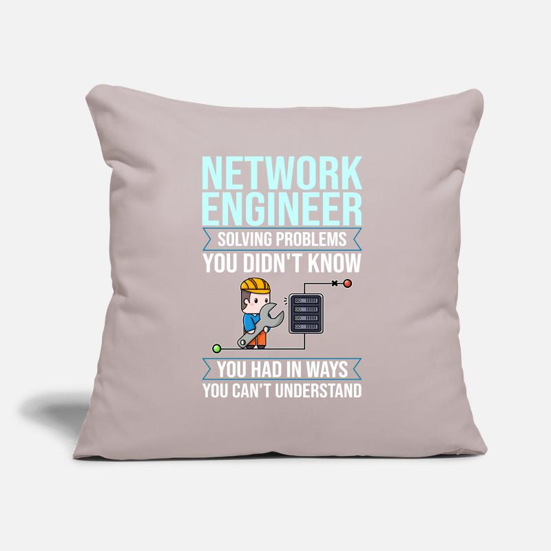 Netzwerkingenieur Network Engineer Computer Sofakissenbezug 45 x 45 cm