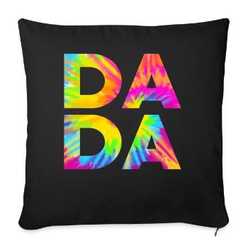 Dad - Sofakissenbezug 45 x 45 cm - Schwarz - Vorne