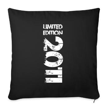 Édition limitée 2011 - Housse de coussin décorative 45 x 45 cm - noir - Devant