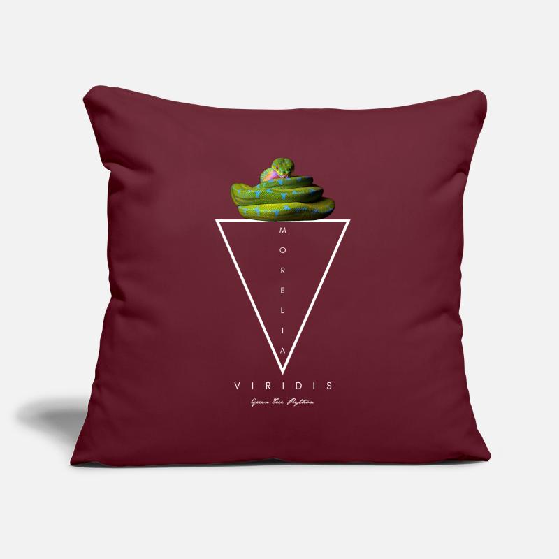 Green Tree Python Modern Geometric Sofa pillowcase 17,3'' x 17,3'' (45 x 45 cm)