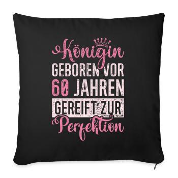 Vintage Wenn Das Shirt Noch Sauber Ist Werkstatt - Sofakissenbezug 45 x 45 cm - Schwarz - Vorne
