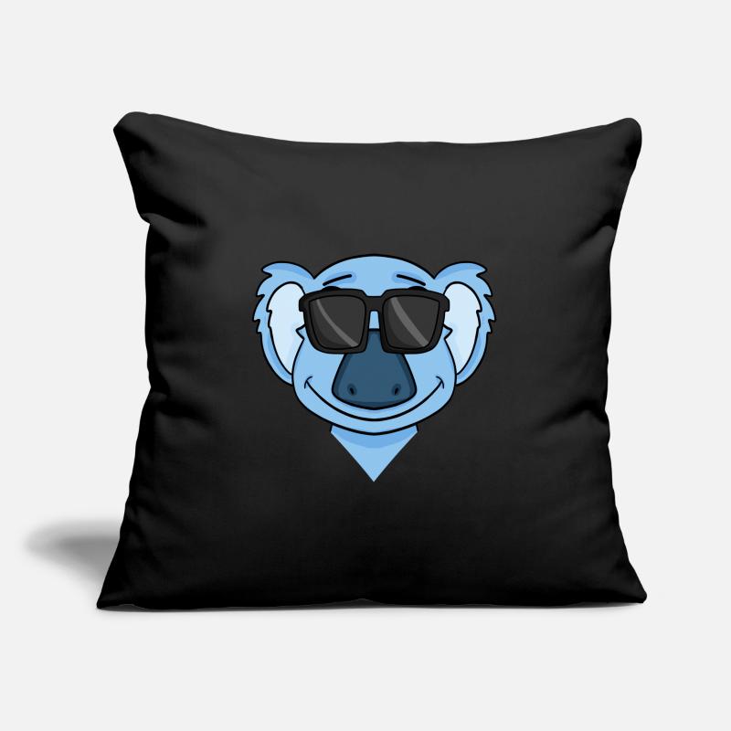 Koala mit Brille Sofakissenbezug 45 x 45 cm