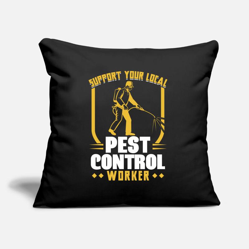 Support your local pest controller Sofa pillowcase 17,3'' x 17,3'' (45 x 45 cm)