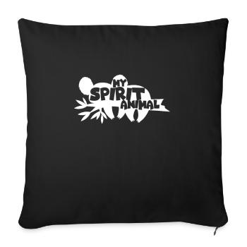 Koala Koala Bear Australia Bear Gift - Sofa pillowcase 17,3'' x 17,3'' (45 x 45 cm) - black - Front
