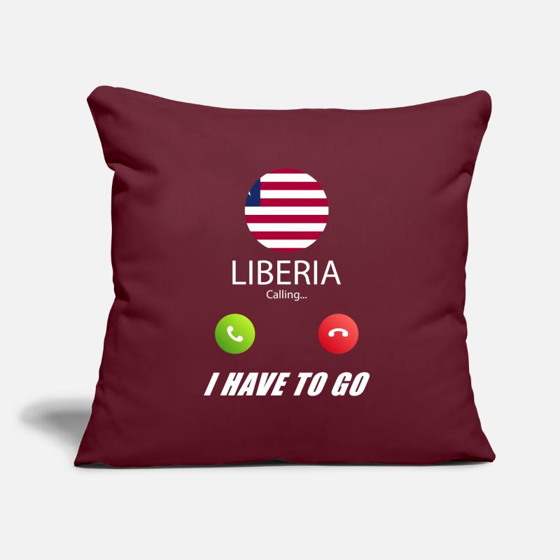 Libya calls on Lusiger flags saying Sofa pillowcase 17,3'' x 17,3'' (45 x 45 cm)