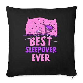 Meilleure nuit de tous les temps Party - Housse de coussin décorative 45 x 45 cm - noir - Devant
