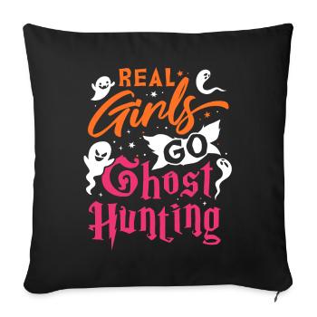 Halloween Gift Killer Skeleton Killer Horror - Sofa pillowcase 17,3'' x 17,3'' (45 x 45 cm) - black - Front