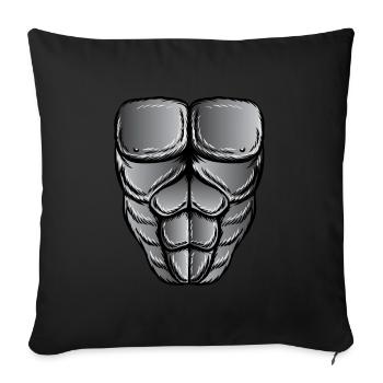 Gorilla Costume Halloween - Sofa pillowcase 17,3'' x 17,3'' (45 x 45 cm) - black - Front