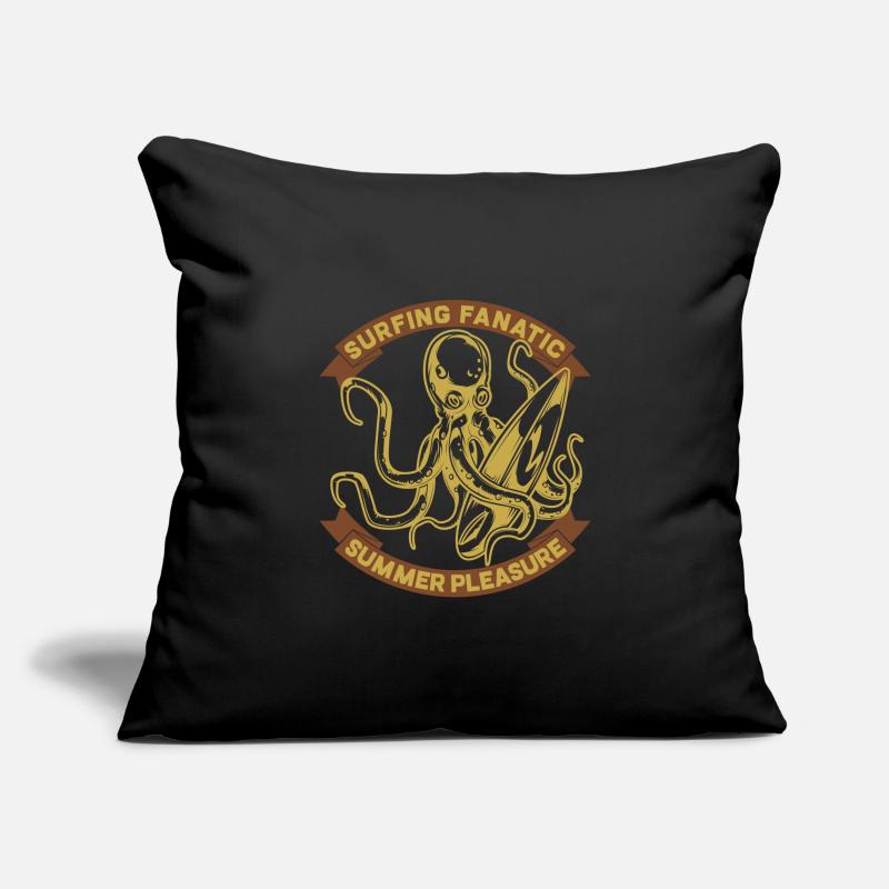 Surf Housse de coussin décorative 45 x 45 cm