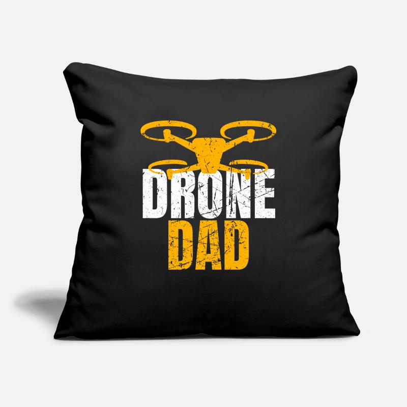 Drone Dad Drone Pilot Drone Operator Sofa pillowcase 17,3'' x 17,3'' (45 x 45 cm)