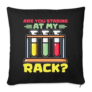 Scientist Chemist Physicist Physics Gift - Sofa pillowcase 17,3'' x 17,3'' (45 x 45 cm) - black - Front