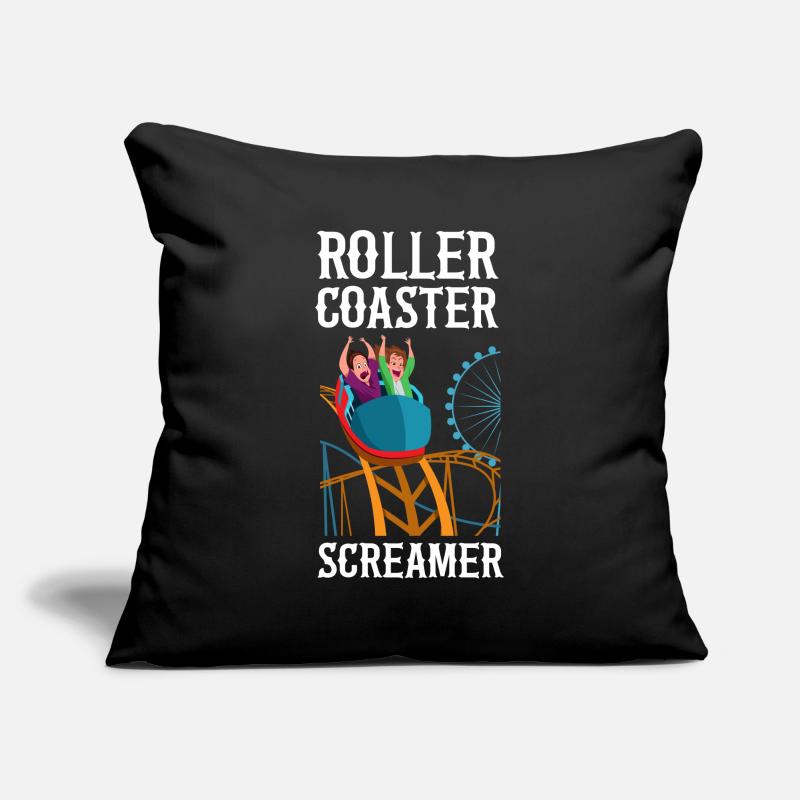 Roller Coaster Roller Coaster Sofa pillowcase 17,3'' x 17,3'' (45 x 45 cm)