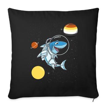 Hai Astronaut Gay Bear Pride - Sofakissenbezug 45 x 45 cm - Schwarz - Vorne