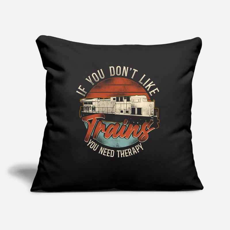 Freight Diesel Train Driver Sofa pillowcase 17,3'' x 17,3'' (45 x 45 cm)