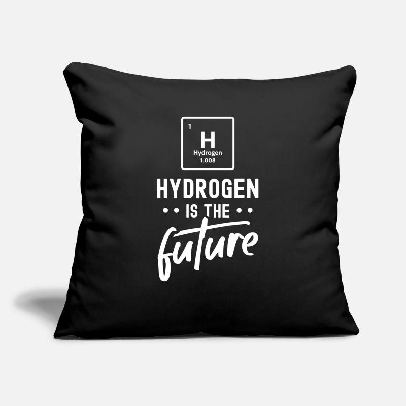 Hydrogen is the future Hydrogen Element Sofa pillowcase 17,3'' x 17,3'' (45 x 45 cm)