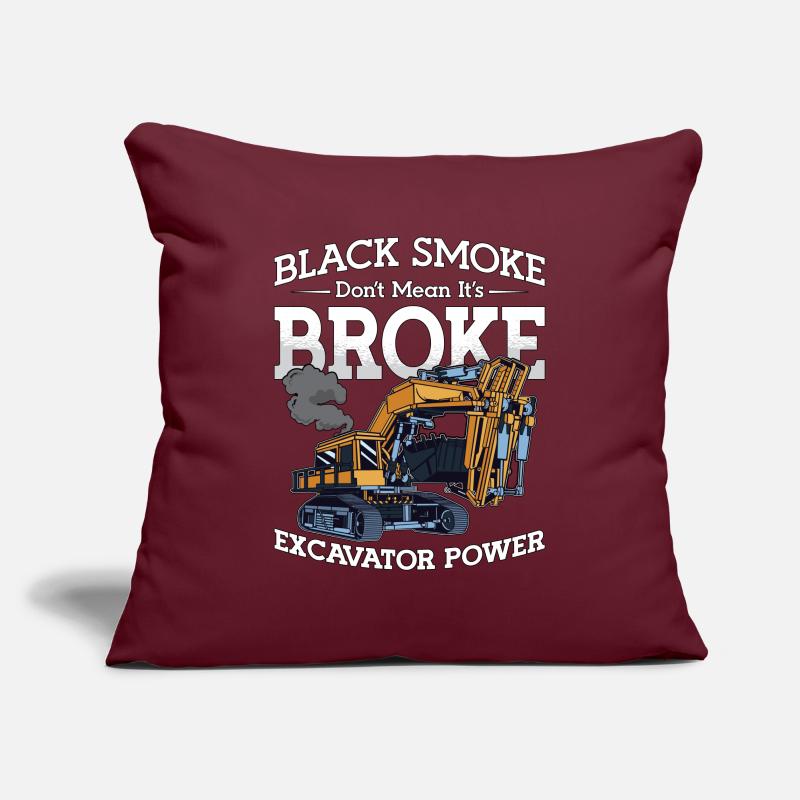 Excavators Excavator Driver Construction Worker Excavator Gift Sofa pillowcase 17,3'' x 17,3'' (45 x 45 cm)
