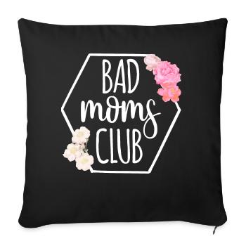 Partner Look Couple Partner Couple Couple Family - Sofa pillowcase 17,3'' x 17,3'' (45 x 45 cm) - black - Front