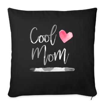 Partner Look Couple Partner Couple Couple Family - Sofa pillowcase 17,3'' x 17,3'' (45 x 45 cm) - black - Front