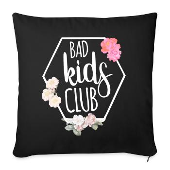 Partner Look Couple Partner Couple Couple Family - Sofa pillowcase 17,3'' x 17,3'' (45 x 45 cm) - black - Front
