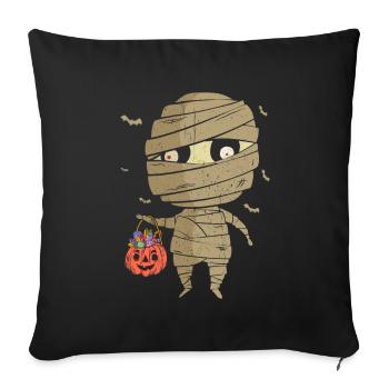 Halloween Gift Killer Skeleton Killer Horror - Sofa pillowcase 17,3'' x 17,3'' (45 x 45 cm) - black - Front