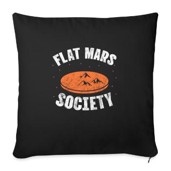 Mars - Housse de coussin décorative 45 x 45 cm - noir - Devant