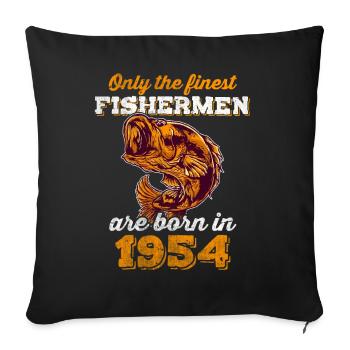 Legendär 68 Jahre alt Geschenk zum 68. Geburtstag - Sofakissenbezug 45 x 45 cm - Schwarz - Vorne