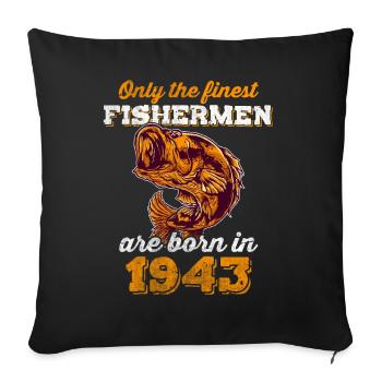Legendär 79 Jahre alt Geschenk zum 79. Geburtstag - Sofakissenbezug 45 x 45 cm - Schwarz - Vorne