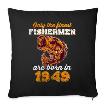 Legendär 73 Jahre alt Geschenk zum 73. Geburtstag - Sofakissenbezug 45 x 45 cm - Schwarz - Vorne