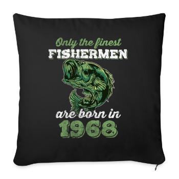 Legendary 54 years old gift for the 54th birthday - Sofa pillowcase 17,3'' x 17,3'' (45 x 45 cm) - black - Front